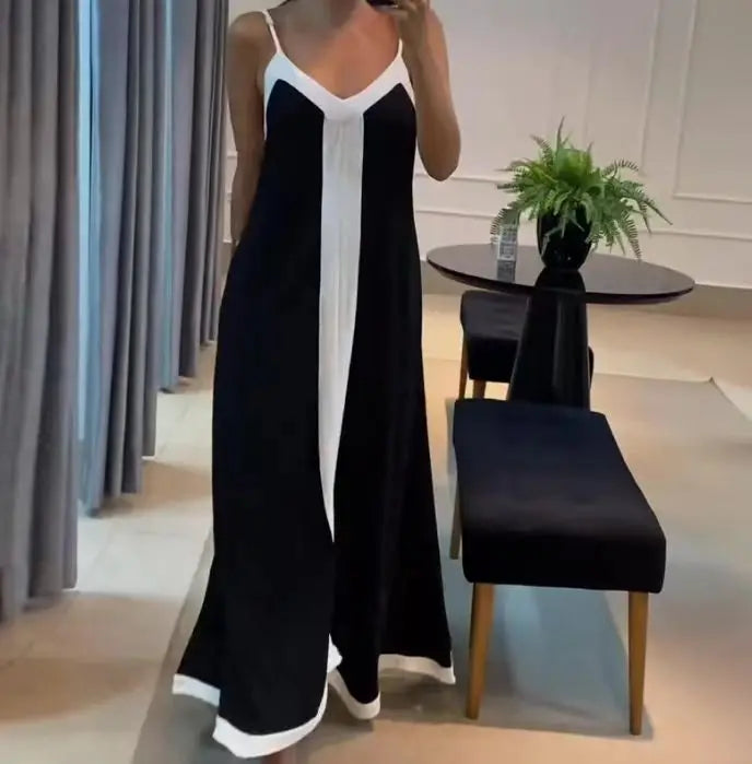 Casual A-Line Maxi Dress