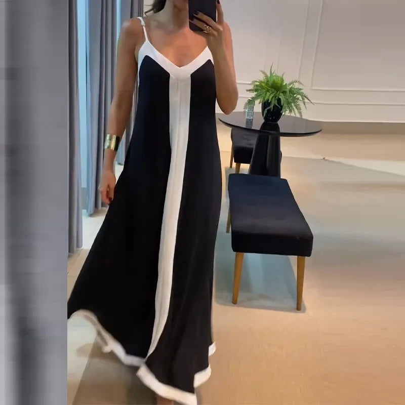 Casual A-Line Maxi Dress