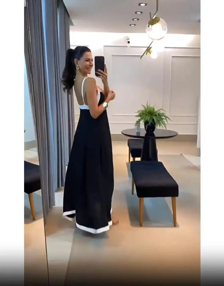Casual A-Line Maxi Dress