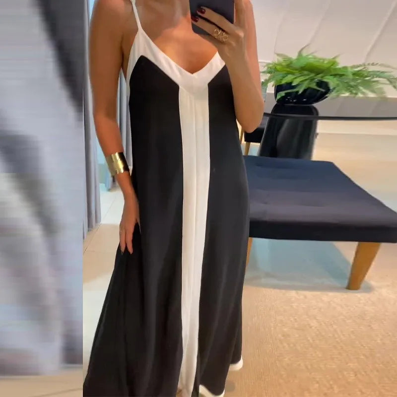 Casual A-Line Maxi Dress