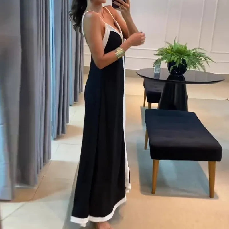 Casual A-Line Maxi Dress
