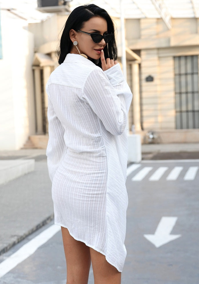 White Shirt Dress